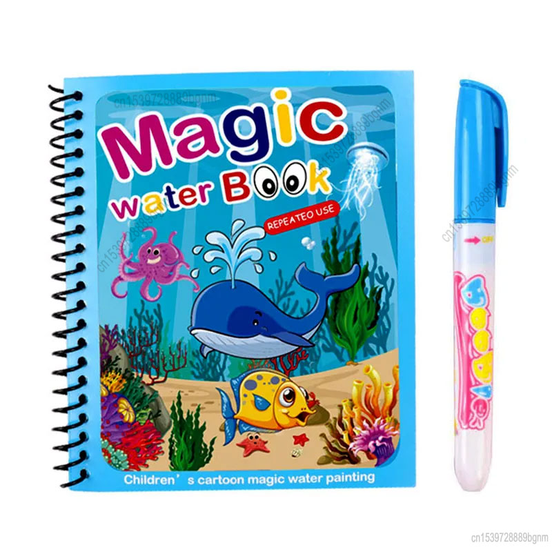 Kids Education Book - Pintura a água mágica dos desenhos