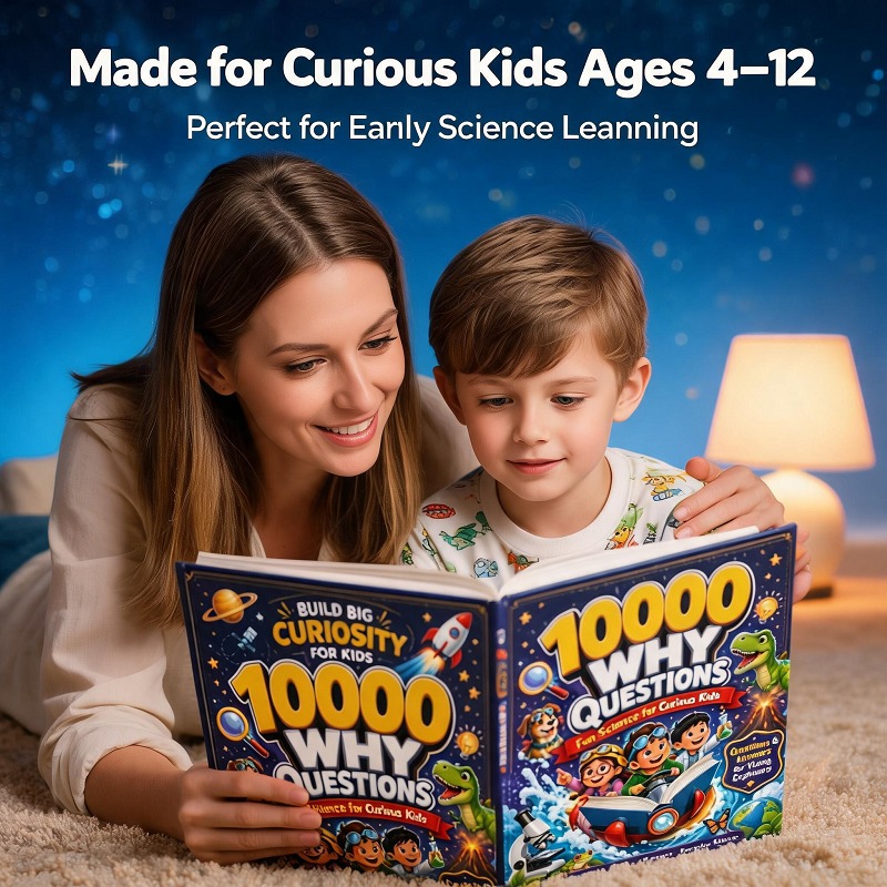 English Kids Education - 10000 Por Que? - Livro de