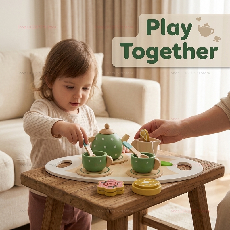 NOVO Conjunto de Chá da Tarde  - Kids Education Help avaliação e preço