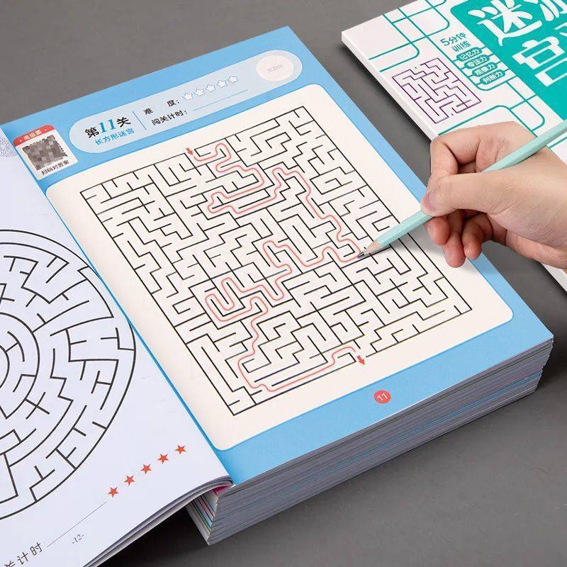 Crianças labirinto jogo livro  - Kids Education Book avaliação e preço