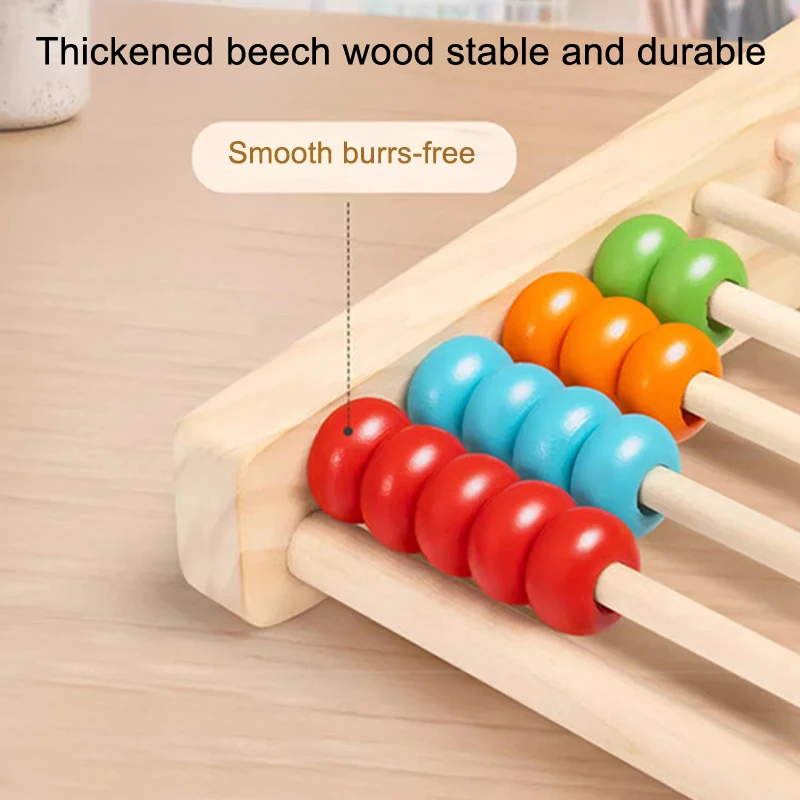 Brinquedo de contagem de madei - Abacus Counting Bead avaliação e preço