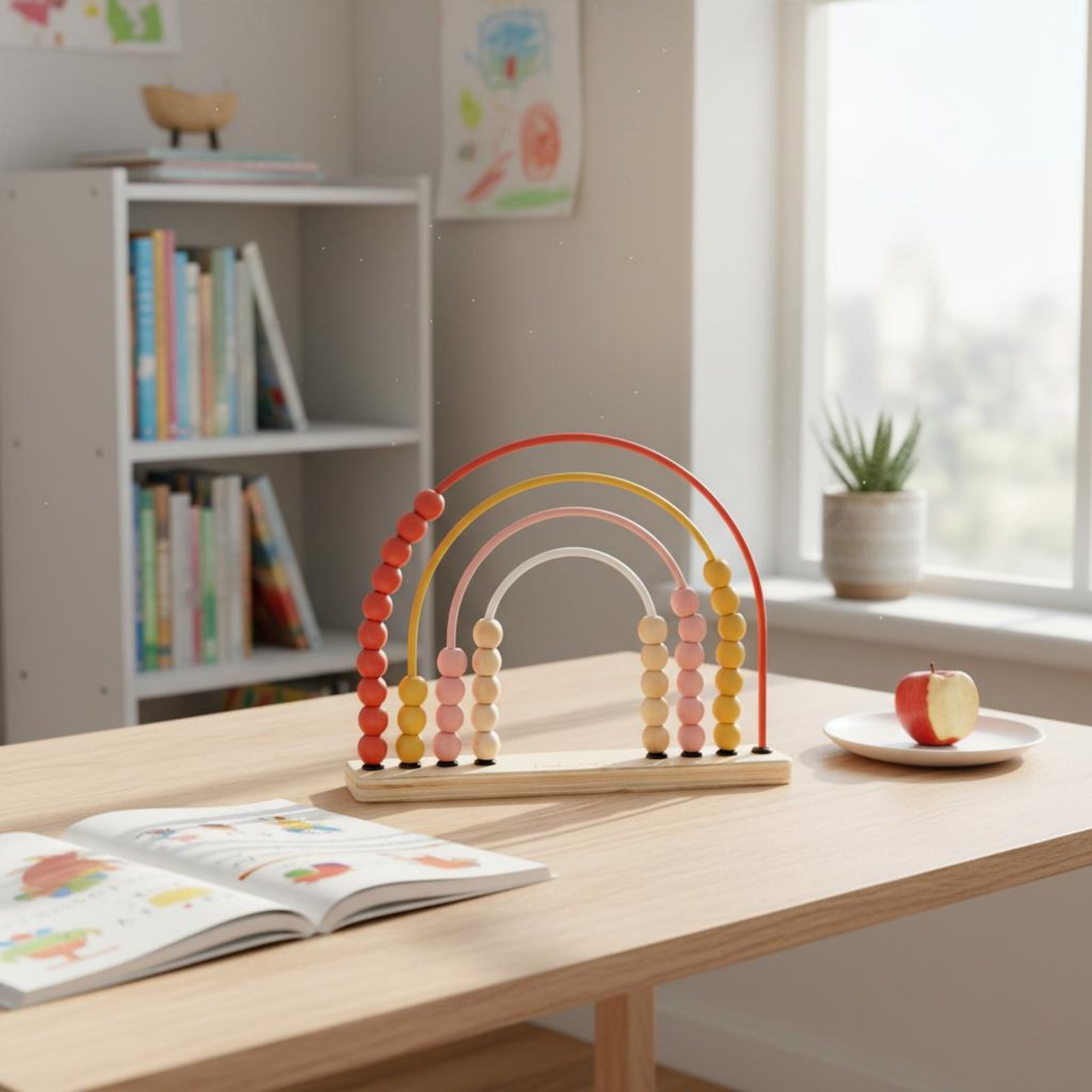 Brinquedo de Ábaco Arco-Íris q - Abacus Counting Bead avaliação e preço