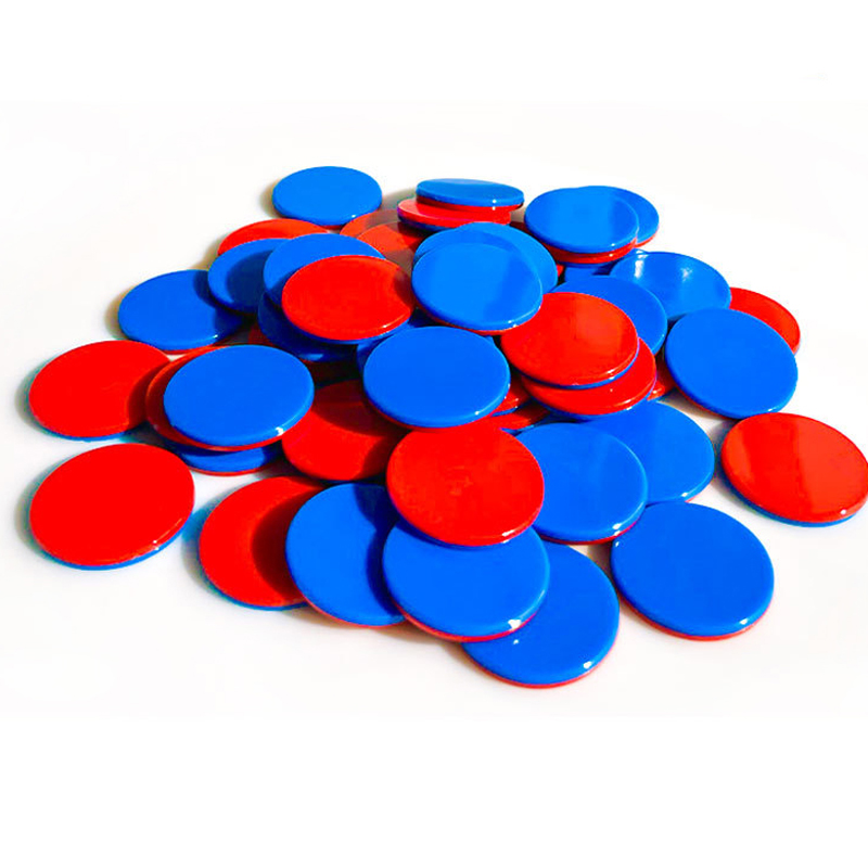 Montessori 25mm vermelho azul  - Kids Education Help avaliação e preço
