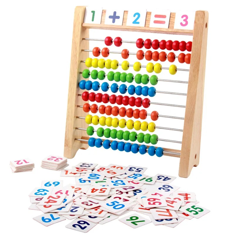 Ábaco de Madeira Educacional:  - Abacus Counting Bead avaliação e preço