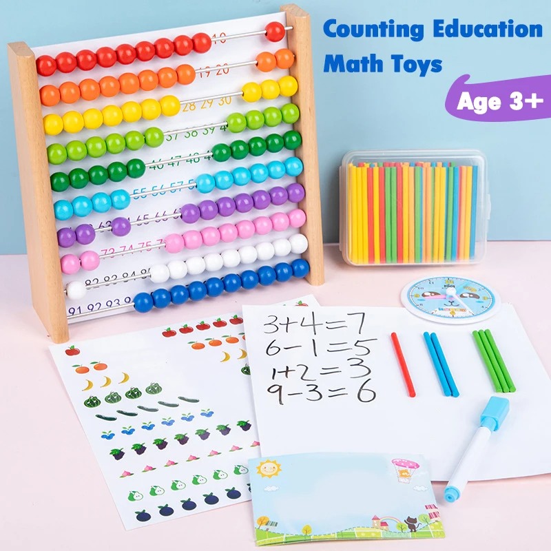 Ábaco de Madeira Educacional:  - Abacus Counting Bead avaliação e preço